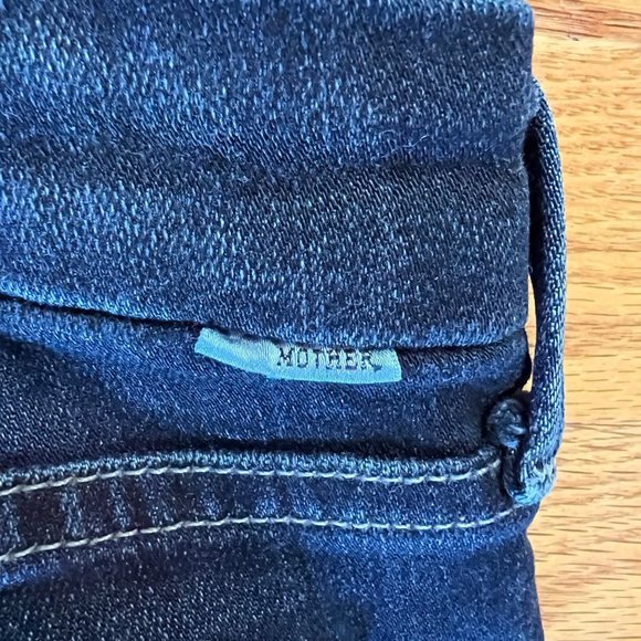 Mother The High Waisted Looker Jeans Womens 26 Blue Skinny‎ Stretch - Picture 5 of 10